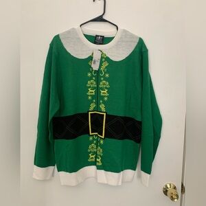 Buddy the Elf Sweater size L